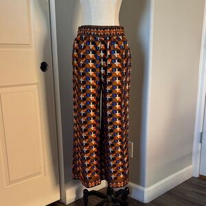 Zara Multicolor Geometric Pants